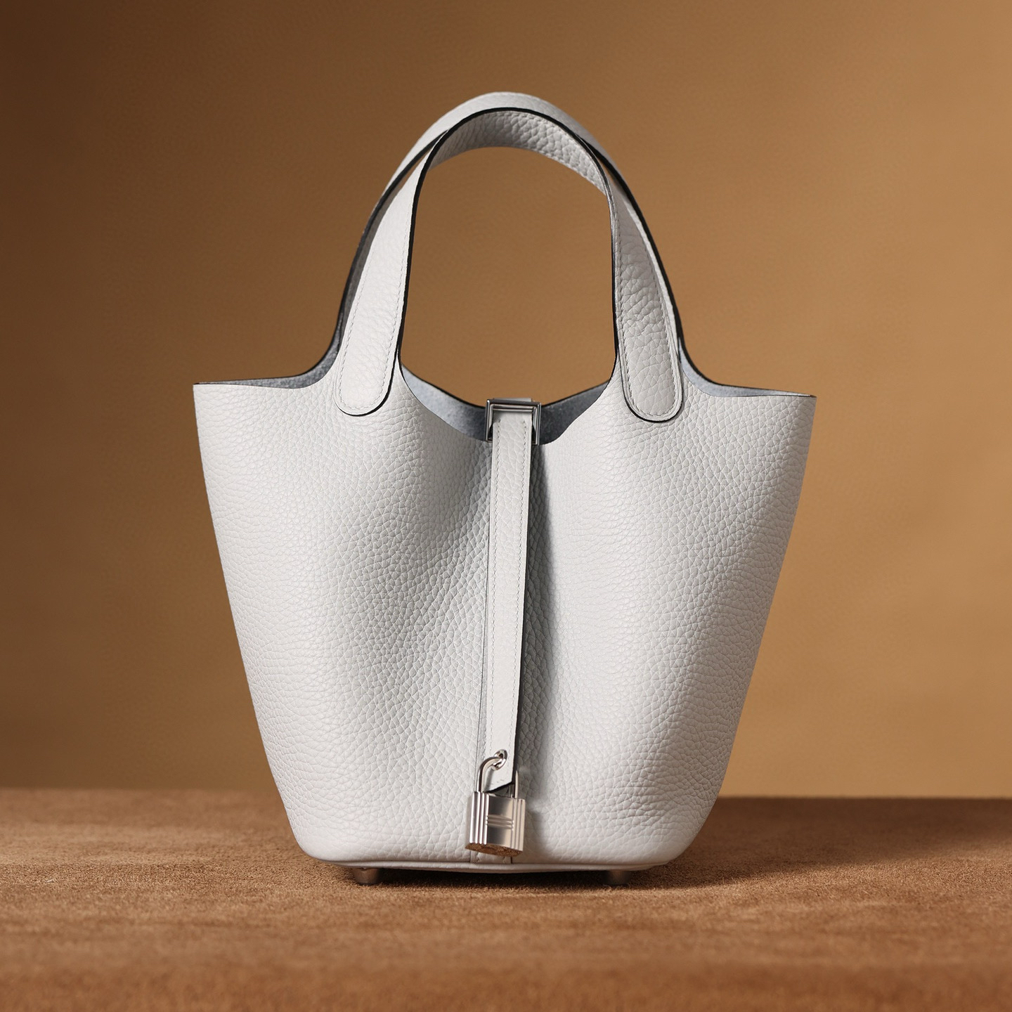 Hermès Picotin Lock 18｜聖杯藍TC皮｜銀扣