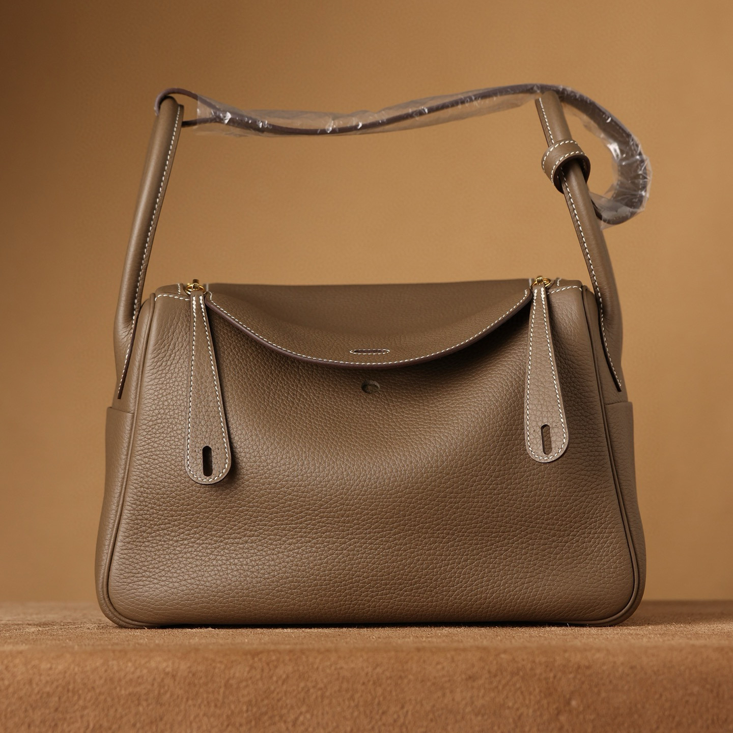 Hermes Lindy 30｜大象灰TC皮｜金扣