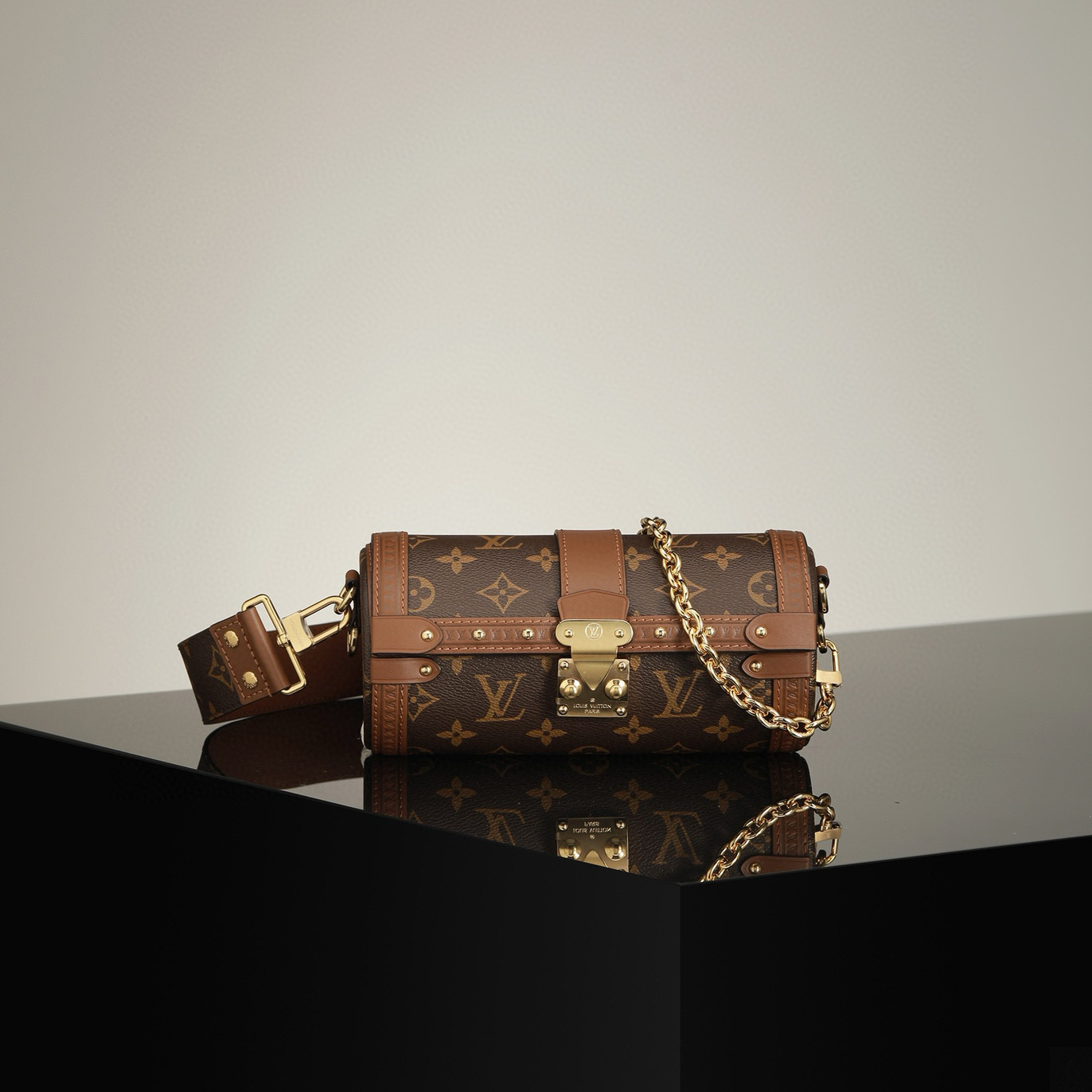 頂級復刻高仿Louis Vuitton*Papillon Trunk 經典老花 99%真