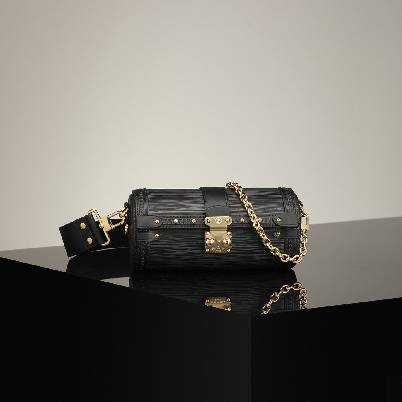 頂級復刻高仿Louis Vuitton*Papillon Trunk 黑色 99%真