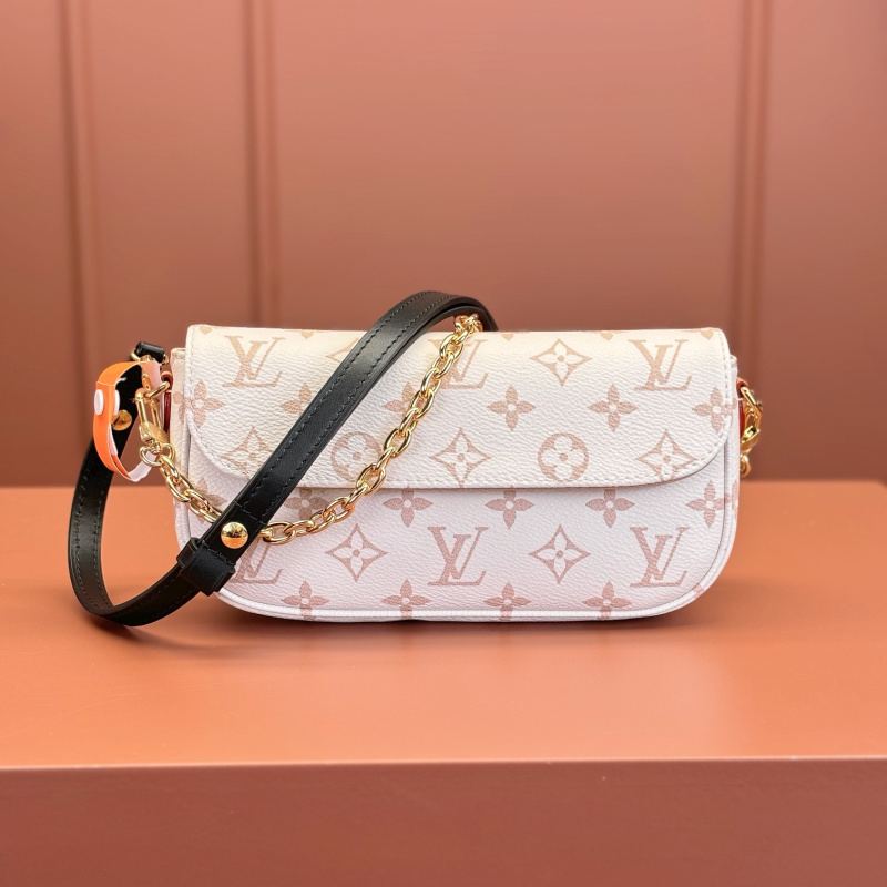 頂級復刻高仿Louis Vuitton-Wallet On Chain Ivy系列新沙丘色 99%真