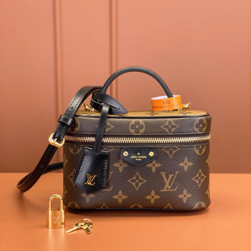 頂級復刻高仿Louis Vuitton-VanityChainPouch系列化妝盒子 99%真