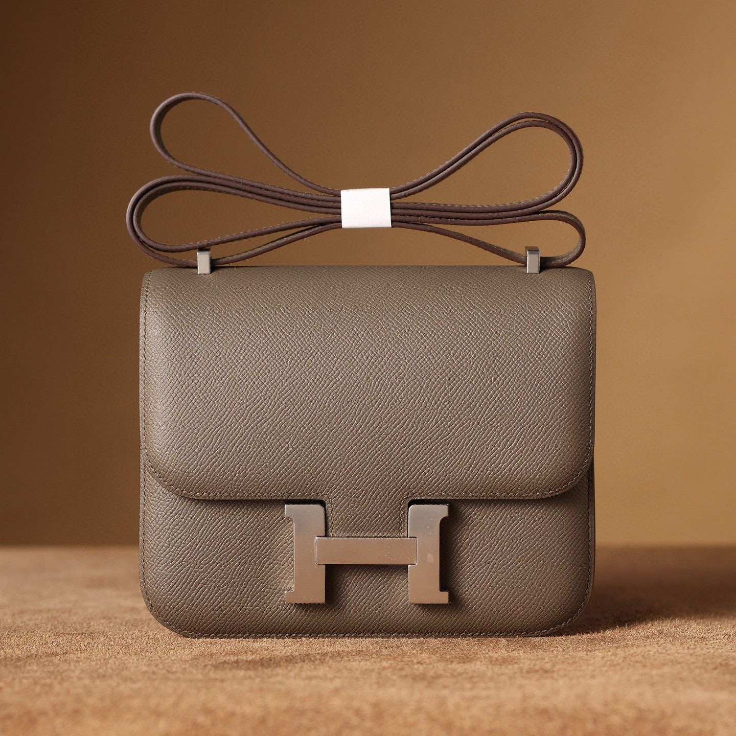 1:1復刻高仿Hermes bag 手袋 Constance19系列錫器灰銀扣 99%真